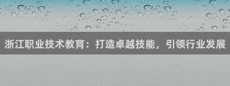 J9ֱӪƽ̨|㽭ְҵ׿Խҵչ